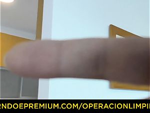 OPERACION LIMPIEZA - lezzie dominatrix foreplay with maid